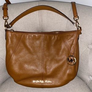 Michael Kors Medium Tan Bedford Purse Handbag
